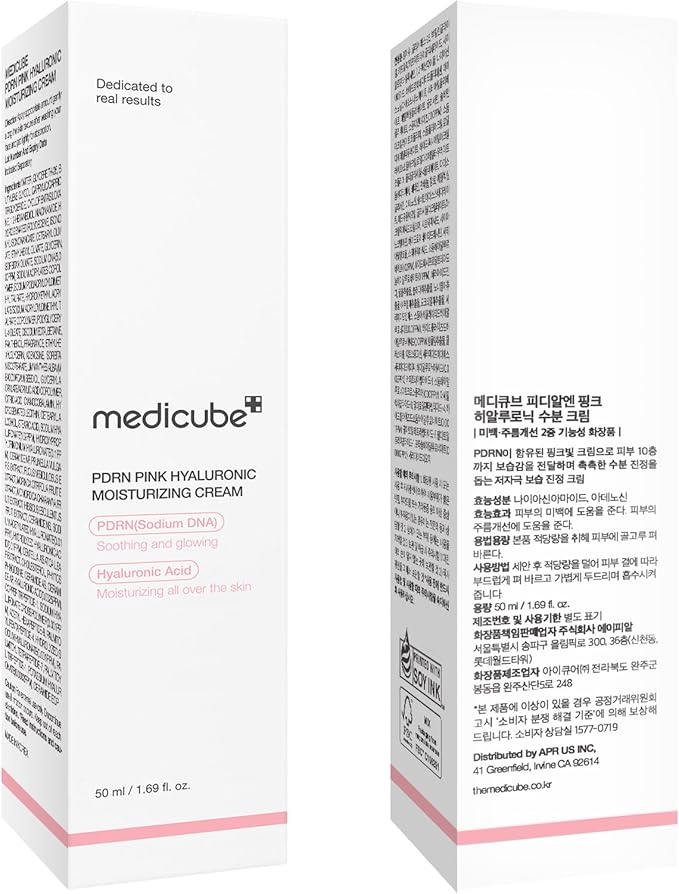 Medicube PDRN Pink Hyaluronic Moisturizing Cream
