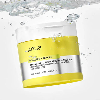 Anua Vitamin C+Niacin Tone Up Blemish Pad 60 Pads(185Ml)